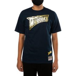 Koszulka Golden State Warriors mida. Niebieskie koszulki sportowe męskie Mitchell & Ness, bez wzorów, bez kołnierzyka, bez ramiączek, do koszykówki. Za 238.00 zł.