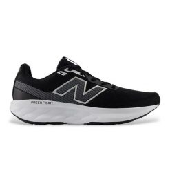 Buty do biegania męskie New Balance Lk9 M520. Czarne buty sportowe męskie New Balance, z materiału, bez zapięcia, do biegania. Za 406.00 zł.