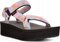 Teva W'S Flatform Universal, RRSH, 37 (us 6); uk 4. Sandały damskie Teva, bez wzorów, bez obcasa, bez zapięcia. Za 244.17 zł.