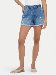 ONLY Szorty jeansowe Zuma 15370792 Niebieski Regular Fit. Niebieskie szorty damskie Only, s, bez wzorów, z bawełny. Za 169.99 zł.