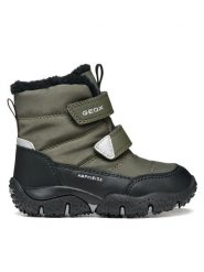 Geox Śniegowce B Baltic Boy B Abx B4620C 0FU54 C0450 M Zielony. Zielone buty zimowe chłopięce Geox, bez wzorów, z materiału, bez zapięcia. Za 299.99 zł.
