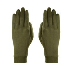 Rękawiczki pięciopalczaste Zanier Merino Liner Touch. Zielone rękawiczki damskie Zanier, na zimę, bez wzorów, sportowe. Za 109.99 zł.