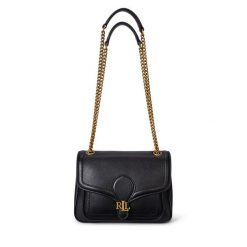 Torebka LAUREN RALPH LAUREN. Czarne torebki do ręki damskie Lauren Ralph Lauren, bez wzorów, wizytowe, bez dodatków. Za 1,269.00 zł.