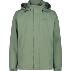 Kurtka wodoodporna CMP. Zielone kurtki męskie CMP, bez wzorów, sportowe, bez kaptura. Za 333.80 zł.