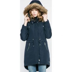 Vero Moda - Parka. Zielone kurtki damskie Vero Moda, m, bez wzorów, z materiału, bez kaptura. W wyprzedaży za 149.90 zł.