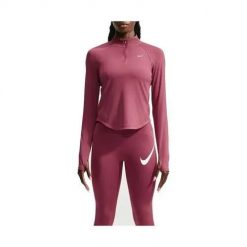 Koszulka treningowa damska Nike HV2852654PINKSMOKE. Czerwone koszulki sportowe damskie Nike, s, bez wzorów, bez kołnierzyka, bez ramiączek, na fitness i siłownię. Za 341.00 zł.