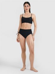 4F Góra od bikini damska - czarna L. Czarne bikini damskie 4f, na lato, l, bez wzorów. W wyprzedaży za 39.99 zł.