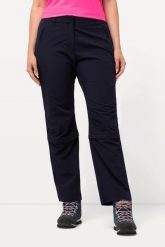 Damskie Spodnie z odpinanymi nogawkami regulacja długości szybkoschnące. Niebieskie spodnie materiałowe damskie Ulla Popken, plus size, bez wzorów, z elastanu. Za 299.99 zł.