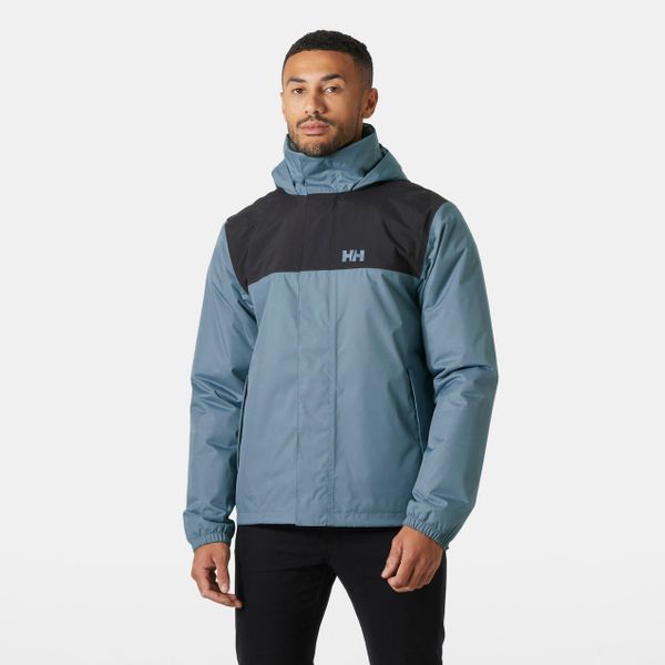 Kurtka wodoodporna Helly Hansen Vancouver. Niebieskie kurtki męskie Helly Hansen, m, bez wzorów, eleganckie, bez kaptura. Za 665.00 zł.