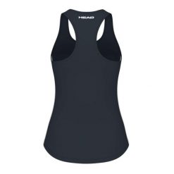 Koszulka bez rękawów damska SPIRIT Tank Top. Niebieskie koszulki sportowe damskie Head, bez wzorów, bez kołnierzyka, bez ramiączek. W wyprzedaży za 168.00 zł.