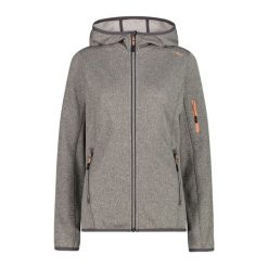 Bluza damska turystyczna CMP 30H5856. Brązowe bluzy sportowe damskie CMP, l, bez wzorów, z materiału, bez kaptura, trekkingowe. Za 299.45 zł.