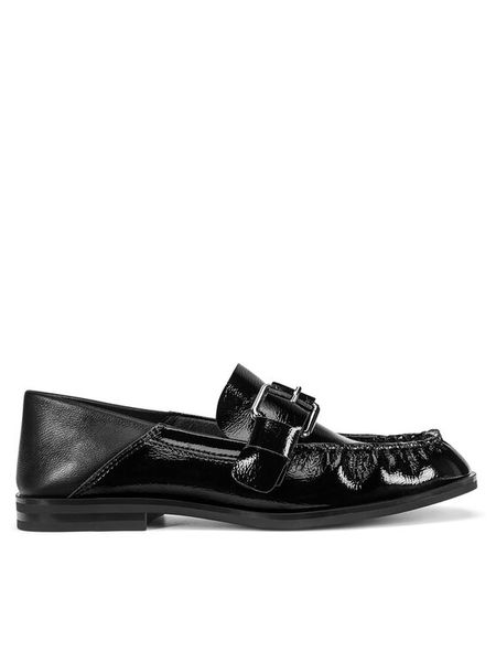 Badura Mokasyny CAMELLIA-V1792-255 Czarny. Czarne mokasyny damskie Badura, z lakierowanej skóry. Za 299.99 zł.