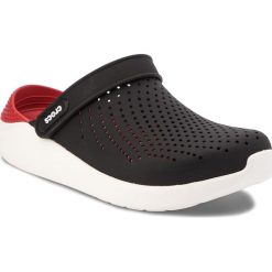 Klapki CROCS - Literide Clog 204592 Black/White. Klapki damskie marki Crocs. W wyprzedaży za 179.00 zł.