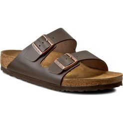 Klapki BIRKENSTOCK - Arizona 051101 Dunkelbraun. Klapki damskie Birkenstock, ze skóry. W wyprzedaży za 259.00 zł.
