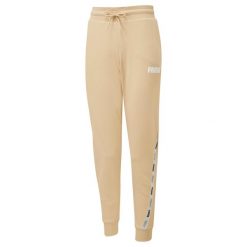 Spodnie damskie Puma TAPE. Czarne obuwie sportowe damskie Puma, bez wzorów, na fitness i siłownię. Za 154.99 zł.