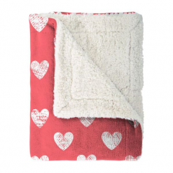 Mistral Home Koc Z Kożuchem Serca 130X170 Cm. Kocyki dla dzieci Mistral Home. Za 117.00 zł.