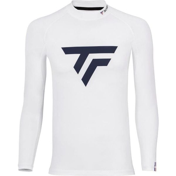Bluza tenisowa męska Tecnifibre Tech Tee Longsleeves. Białe bluzy męskie TECNIFIBRE, m, bez wzorów, bez kaptura. Za 199.00 zł.