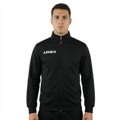 Kurtka Outdoor Oversize z Kapturem i Zamkiem Czarna. Czarne kurtki męskie Legea, xl, bez wzorów, z puchu, z kapturem. Za 96.00 zł.