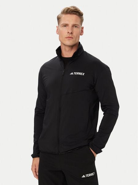 Adidas Bluza Terrex Multi JM0141 Czarny Regular Fit. Czarne bluzy męskie Adidas, m, bez wzorów, z bawełny, bez kaptura. Za 299.99 zł.