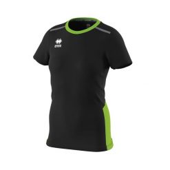 Koszulka Errea Konnor Woman Koszulka Krótki Rękaw Jr Dzieci. Czarne t-shirty i topy dla dziewczynek ERREA, bez wzorów, z materiału, bez ramiączek. Za 205.99 zł.