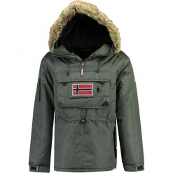 Parka "Beco" w kolorze szarym. Parki męskie marki bonprix. W wyprzedaży za 409.95 zł.