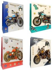 Torebka prezentowa dziecięca L Motocykl metal. mix. Torby i plecaki dziecięce Jupiter. Za 18.81 zł.