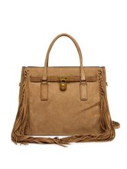 MICHAEL Michael Kors Torebka Hamilton Moderne 30F5ANXS3S Brązowy. Brązowe torebki do ręki damskie MICHAEL Michael Kors, bez wzorów, ze skóry, bez dodatków. Za 2,029.00 zł.