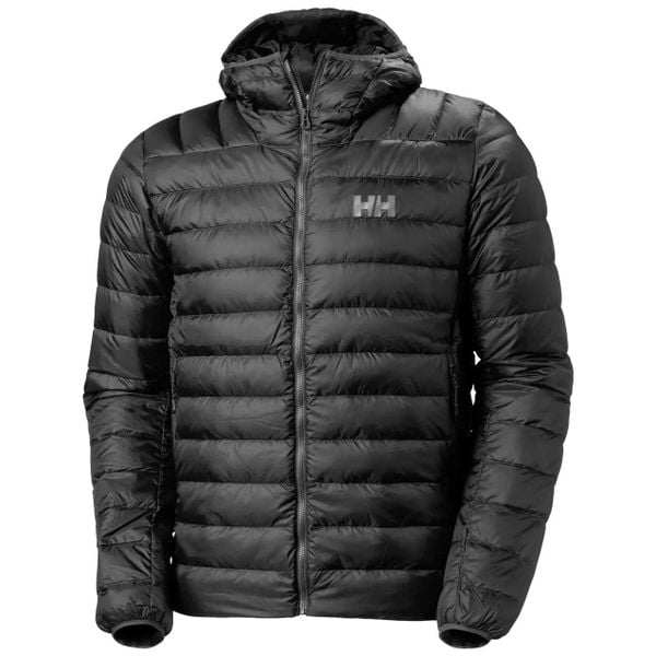 Kurtka z kapturem Helly Hansen Verglas Down 2.0. Niebieskie kurtki męskie Helly Hansen, m, bez wzorów, z materiału, z kapturem. Za 986.50 zł.