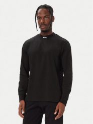 BOSS Longsleeve 50576916 Czarny Regular Fit. Czarne bluzki z długim rękawem męskie Boss, m, bez wzorów, z bawełny, bez kołnierzyka. Za 349.99 zł.