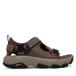 Sandały Teva. Brązowe sandały męskie Teva, bez zapięcia. Za 379.99 zł.