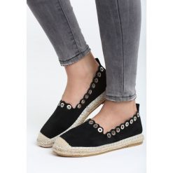 Czarne Espadryle Say Yes. Czarne espadryle damskie Born2be, z materiału. Za 49.99 zł.