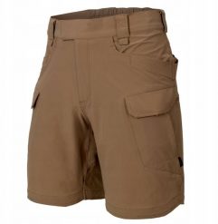 OTS (Outdoor Tactical Shorts) 8.5" - VersaStretch Lite - Mud Brown - L/Regular. Brązowe krótkie spodenki sportowe męskie HELIKON, l, bez wzorów, outdoorowe. Za 302.57 zł.