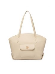 Beverly Hills Polo Club Torebka CEO-BHPC-C-001-09 Écru. Torebki do ręki damskie Beverly Hills Polo Club, bez wzorów, z materiału, bez dodatków. Za 219.99 zł.