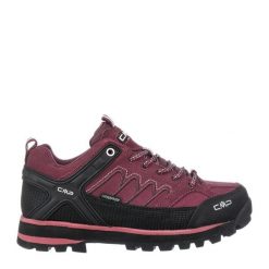 Damskie buty trekkingowe górskie ze skóry zamszowej VIBRAM CMP MOON LOW. Czarne trekkingi damskie CMP. W wyprzedaży za 335.99 zł.