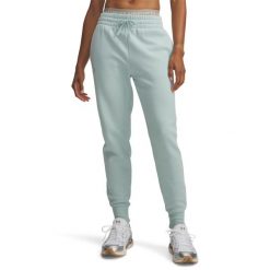 Spodnie dresowe Under Armour Rival Fleece dla kobiet 1379438. Białe spodnie sportowe damskie Under Armour, s, bez wzorów, z bawełny, na fitness i siłownię. Za 217.05 zł.