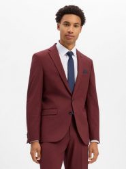 Finshley & Harding London marynarka z modułowej kolekcji Mężczyźni Slim Fit czerwony, 102. Czerwone marynarki męskie Finshley & Harding London, bez wzorów, biznesowe. Za 699.95 zł.