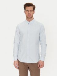 Timberland Koszula TB0A6GPN Błękitny Slim Fit. Niebieskie koszule męskie Timberland, m, bez wzorów, z bawełny, bez kołnierzyka, bez ramiączek. Za 259.99 zł.