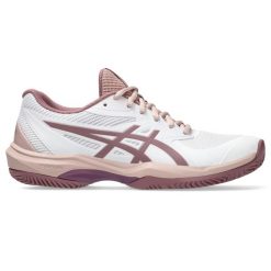 Damskie buty do padla Asics Game FF. Białe obuwie sportowe damskie Asics, bez wzorów. Za 376.50 zł.
