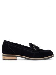 Sergio Bardi Loafersy WI23-D1069-01SB Czarny. Czarne mokasyny damskie Sergio Bardi, ze skóry. Za 149.99 zł.