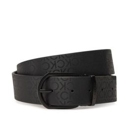 Pasek Męski Calvin Klein. Czarne paski damskie Calvin Klein, bez wzorów, casualowe. Za 169.99 zł.