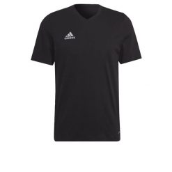 Entrada 22 Tee. Czarne koszulki sportowe męskie Adidas, s, bez wzorów, bez kołnierzyka, bez ramiączek, do piłki nożnej. Za 75.00 zł.