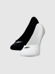 4F Skarpetki casual niewidoczne (2-pack) damskie - multikolor 35-38. Skarpety damskie 4f, bez wzorów, z bawełny. Za 39.99 zł.