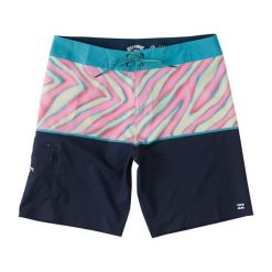 Szorty kąpielowe męskie Billabong Fifty50 Airlite. Niebieskie krótkie spodenki sportowe męskie Billabong, m, bez wzorów, z elastanu, żeglarskie. Za 129.99 zł.