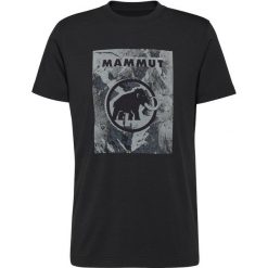 Koszulka szybkoschnąca Mammut Trovat T-Shirt Mammut. Czarne t-shirty męskie Mammut, l, bez wzorów, z bawełny, bez kołnierzyka. Za 285.99 zł.