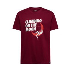 T-shirt La Sportiva Moon Rock. Czerwone t-shirty męskie La Sportiva, l, bez wzorów, z bawełny, rockowe, bez kołnierzyka. Za 148.35 zł.