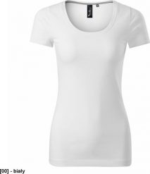 MALFINI Action 152 - ADLER - Koszulka damska, 180 g/m, 5% elastan, 95% bawełna, - biały L. Białe t-shirty damskie Malfini, l, bez wzorów, z bawełny, bez kołnierzyka. Za 37.94 zł.