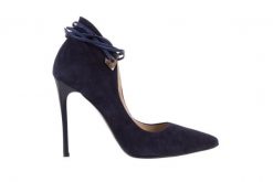 Szpilki Bayla-097 Z7016-766 Granat 097084, Skóra naturalna - 39. Niebieskie szpilki damskie Bayla, bez wzorów, z materiału, bez obcasa, bez zapięcia. W wyprzedaży za 89.10 zł.