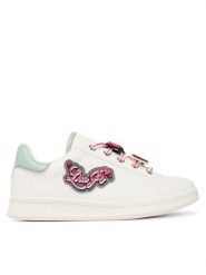 Liu Jo Sneakersy Ginny 01 4F6011 EX014 S Biały. Białe buty sportowe dziewczęce Liu Jo, bez wzorów, ze skóry, bez zapięcia. Za 369.99 zł.