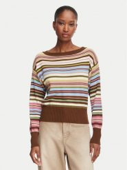 Weekend Max Mara Sweter Zinnia 2625366181 Kolorowy Regular Fit. Swetry damskie Weekend Max Mara, m, bez wzorów, z bawełny, bez kołnierzyka, bez ramiączek, bez kaptura. Za 819.99 zł.