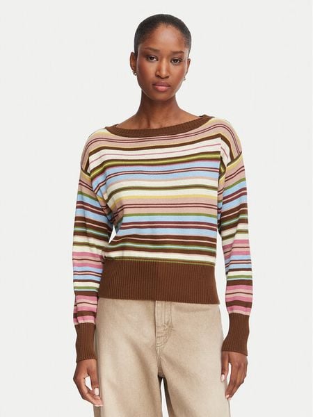 Weekend Max Mara Sweter Zinnia 2625366181 Kolorowy Regular Fit. Swetry damskie Weekend Max Mara, xs, bez wzorów, bez kołnierzyka, bez ramiączek, bez kaptura. Za 819.99 zł.